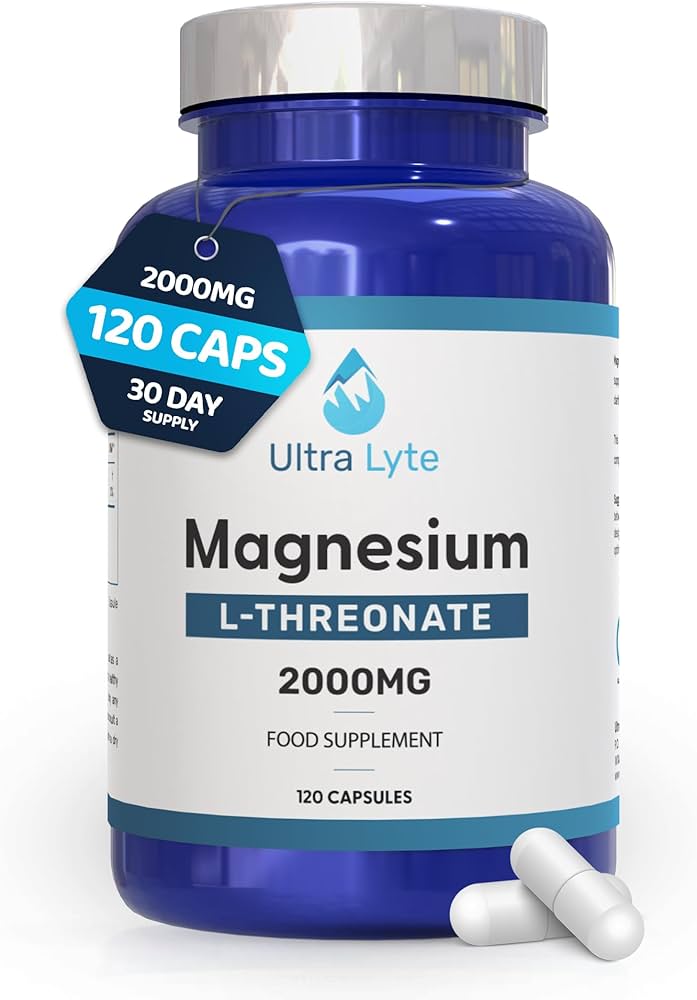 Ultra Lyte Magnesium L-Threonate 2000mg Magnesium Supplement