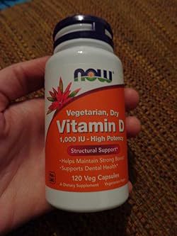 NOW Foods Vitamin D 120 Veg Capsules
