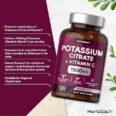 Potassium Supplement 1500mg with Vitamin C