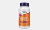 NOW Foods Vitamin D 120 Veg Capsules