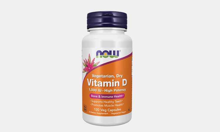 NOW Foods Vitamin D 120 Veg Capsules