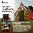 Maca Root Capsules with KSM Ashwagandha and Ginseng Supplement