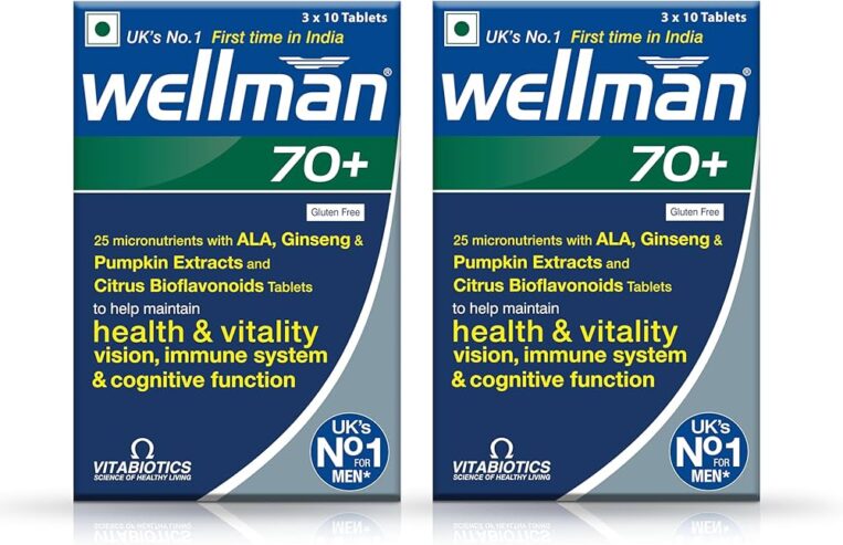 Wellman 70+ Multivitamin Tablet Supplement