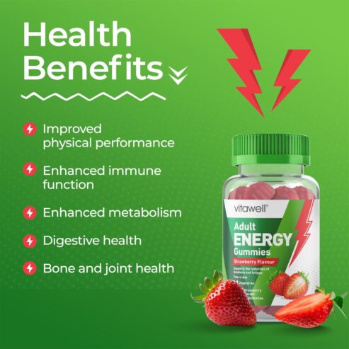 Vitawell Adult Energy Vitamins Gummies