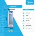 Midea 316ltr Single Door Display Fridge Mdrz432fzg21