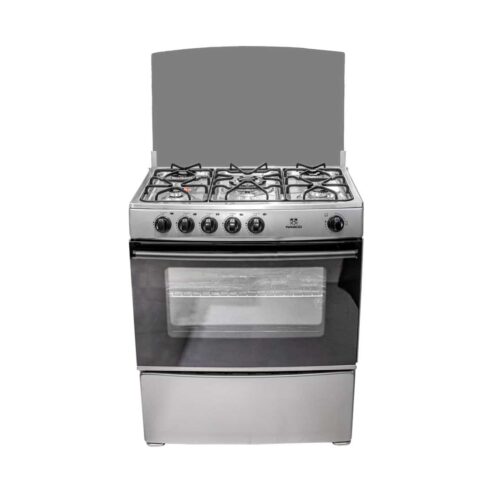 Nasco 5 Burner Gas Cooker With Oven & Grill Nasgc Amg80s
