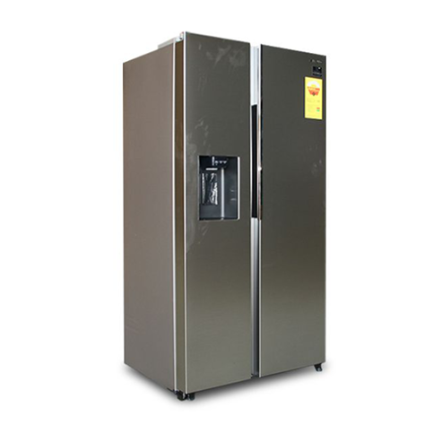 Samsung 617ltr Side By Side Refrigerator Silver Rs64r5111m9/Gh