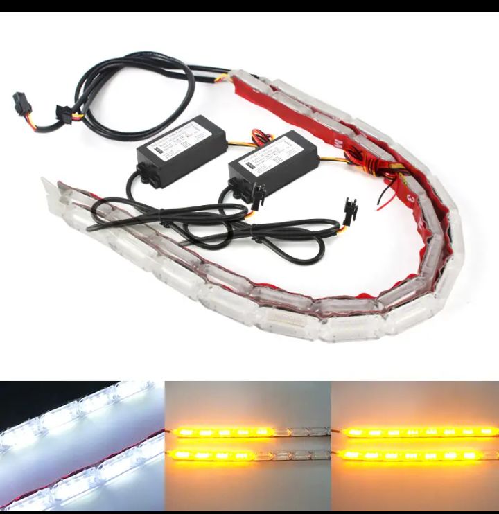 Car Headlight Strip Light
