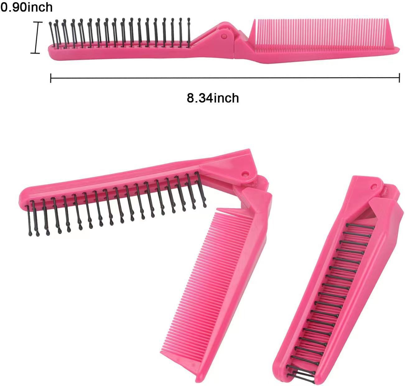 36pcs Set Hair Rollers Hairpins Folding Comb Brush