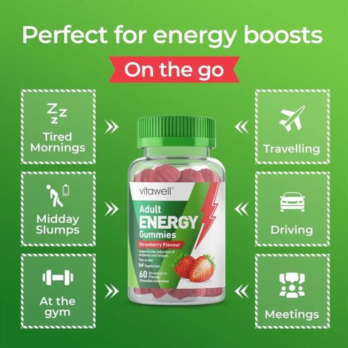 Vitawell Adult Energy Vitamins Gummies