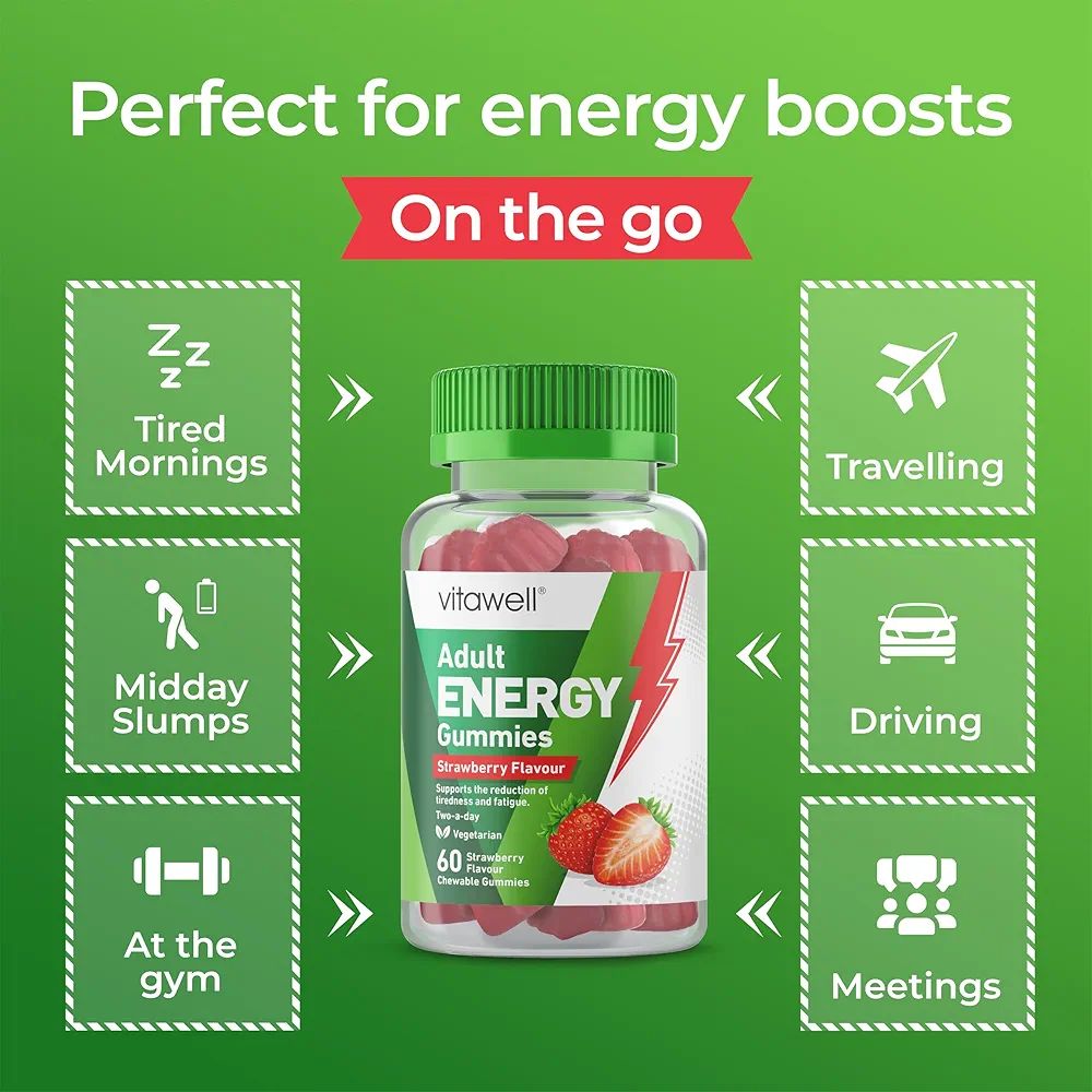 Vitawell Adult Energy Vitamins Gummies
