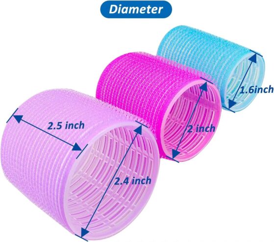 18pcs Set Hair Rollers Plus 12 Hairpins