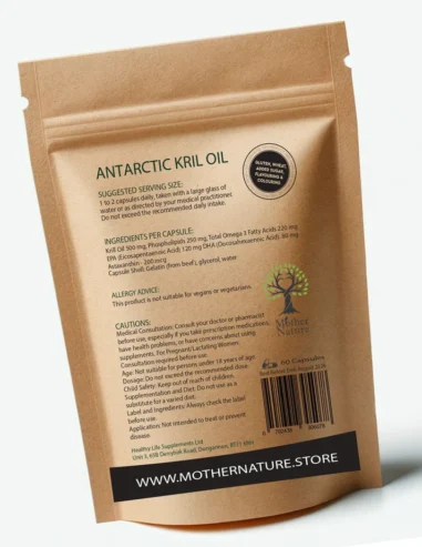 Antarctic Kril oil 500mg supplement