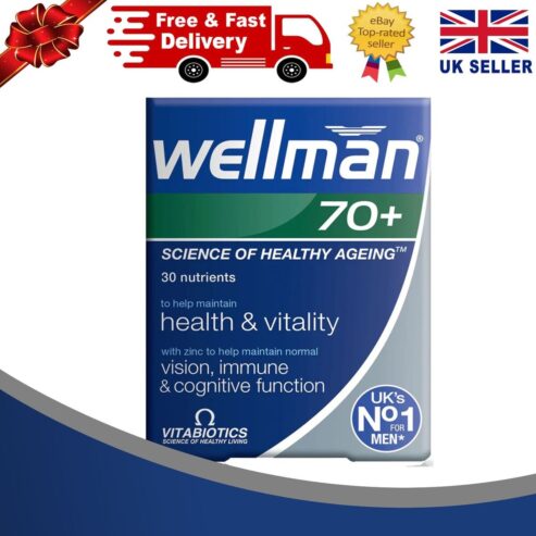 Wellman 70+ Multivitamin Tablet Supplement