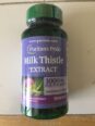Puritan Pride Milk Thistle Extract 1000mg Supplement