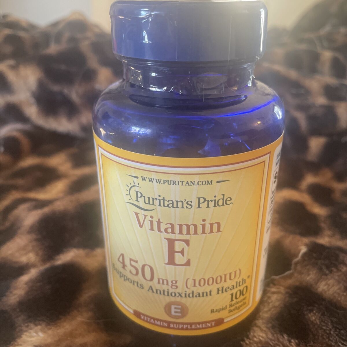 Puritan’s Pride Vitamin E 450mg (1000iu) Supplement