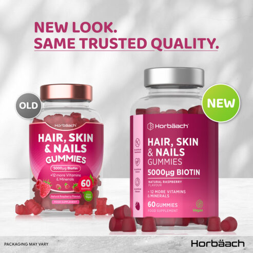 Horbaach Skin Hair Nails Gummies supplement