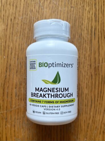Magnesium Breakthrough Supplement