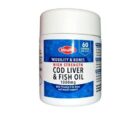 Minavit Cod Liver & Fish Oil 1000mg Bone & Mobility