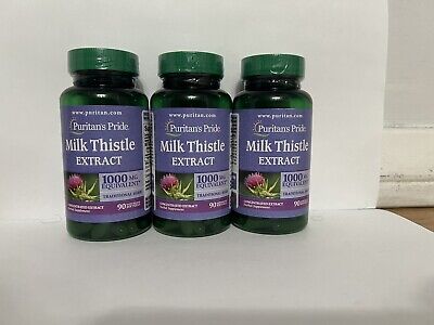 Puritan Pride Milk Thistle Extract 1000mg Supplement