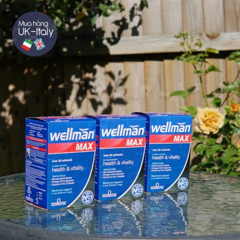 Wellman Max Over 30 Nutrients TRIPLE PACK Max Strength