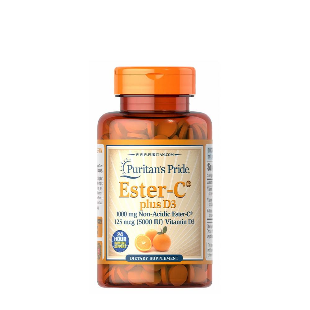 Puritan’s Pride Ester C plus Vitamin D3