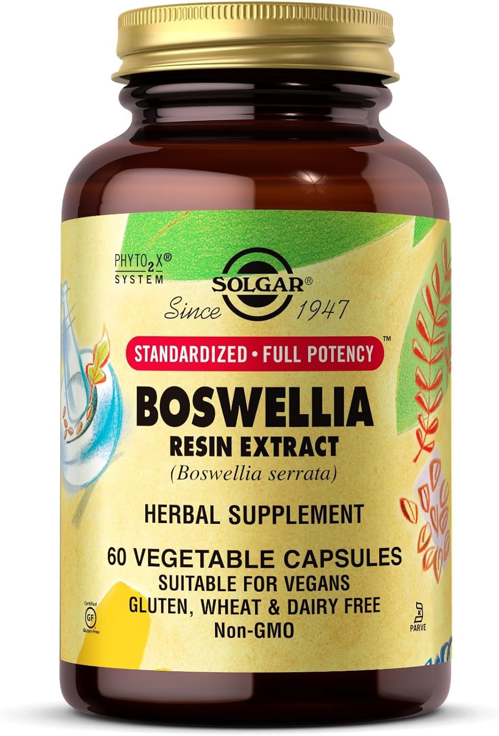 Solgar Boswellia Resin Extract 60 Vegetable Capsules