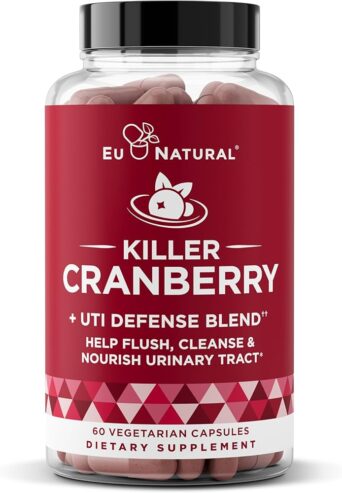 Eu Natural Killer Cranberry UTI Defense Blend Supplement