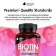 New Leaf Biotin Hair Growth Vitamins Gummies