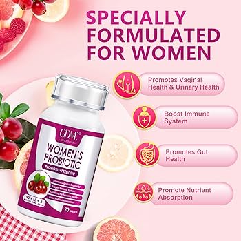 Gdme Women’s Probiotic Support Supplement