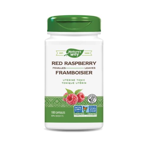 Nature’s Way Raspberry Leaf Capsules Supplement
