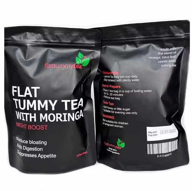 Flat Tummy Tea With Moringa