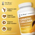 Dr. Berg Turmeric Supplement with Black Pepper BioPerine 1350mg