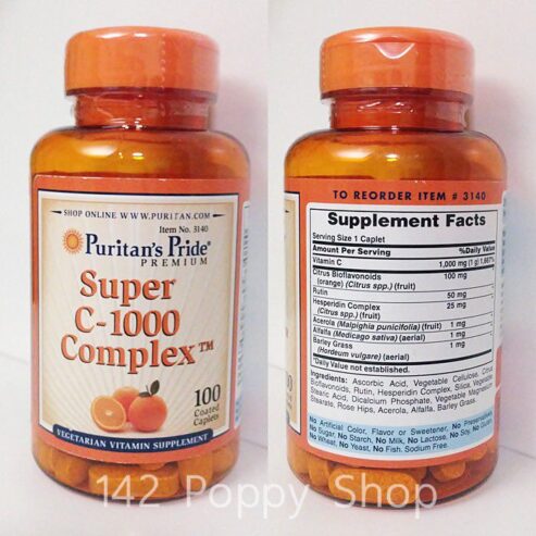 Puritan’s Pride Super C 1000mg Complex