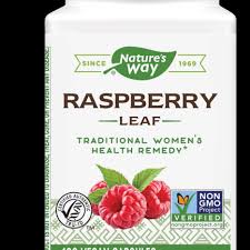 Nature’s Way Raspberry Leaf Capsules Supplement