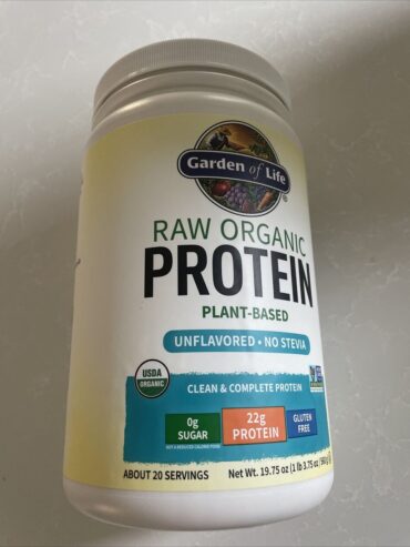 Garden of Life Organic Vegan Protein Powder Unflavored