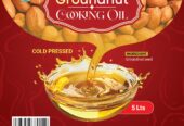 Royal Cold-Pressed Groundnut Cooking Oil 5L