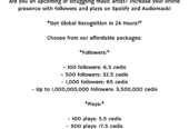 Online Visibility Boost Social Media, Websites, Music Platforms
