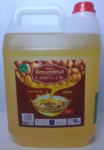 Royal Cold-Pressed Groundnut Cooking Oil 5L