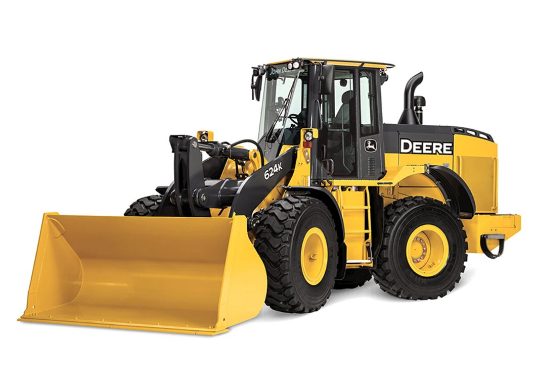 John Deere 624K loader 4 wheel drive in Ghana