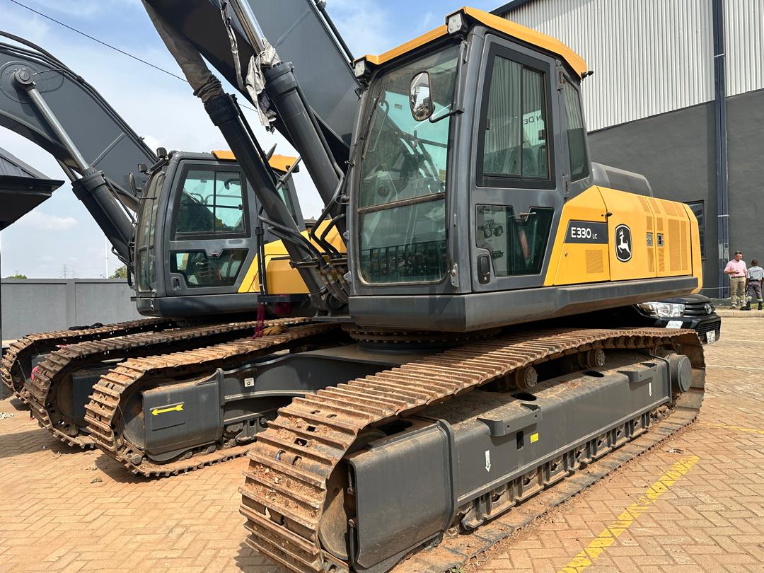 John Deere E330 Excavator in Ghana